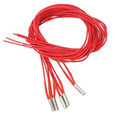 Imagem de Eujgoov 5pcs Impressora 3D Aquecedor Cartucho DC24V 40W 6x20mm Aço Inoxidável 304 para Impressora 3D (Eujgoov2DrLV-11)