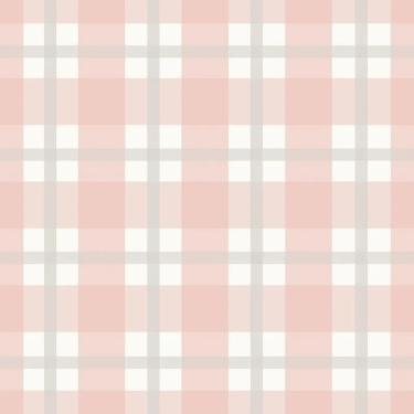 Imagem de Papel de Parede Revoada Xadrez Rosa e Cinza 4459