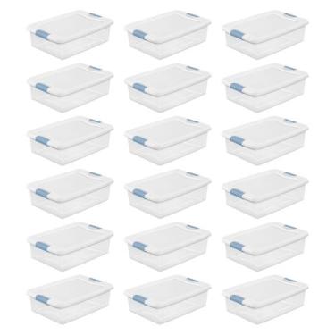 Imagem de Caixa de Armazenamento Sterilite com Trava 32L (Pacote com 18)