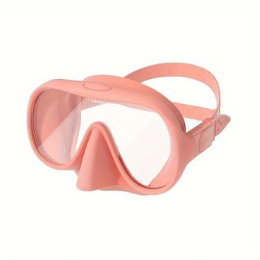 Imagem de Máscara Profissional De Mergulho Com Vidro Temperado, Óculos De Nataçã