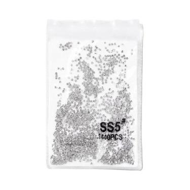 Imagem de Strass De Unha Transparente AB Cristal 144/288/1440pçs SS3-SS50 Base R