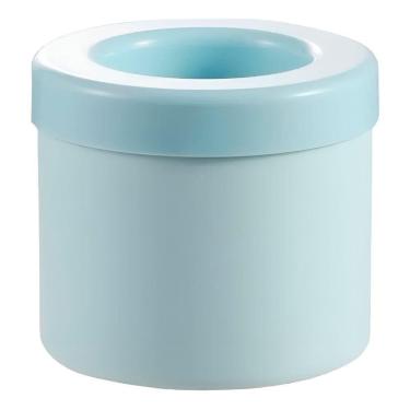 Imagem de Forma De Gelo 60 Cubos Em Silicone E Abs – Cubos Cristalinos 1,3cm Compacta E Fácil De Usar azul