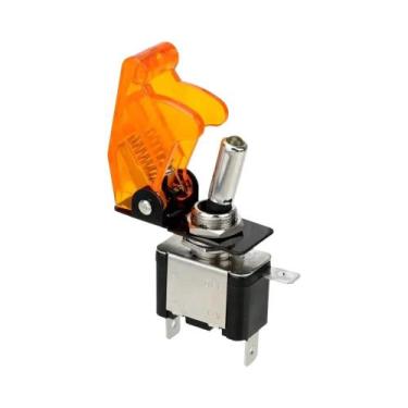 Imagem de Interruptor LED 12V 20A Com Tampa, Tipo Rocker SPST Para Controle De C
