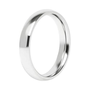 Imagem de Aliança De Casamento Feminina Empilhável De Aço Inoxidável Polido De 6