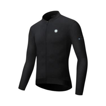 Imagem de Camisa De Ciclismo Masculina Slim Fit De Manga Longa UPF 50+ Anti-UV R