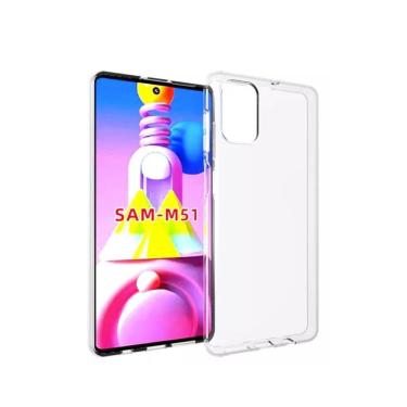 Imagem de Capa Capinha Sem Bordas Anti Impacto Tpu Para Galaxy M51 6.7