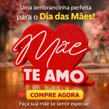 Imagem de Lembrancinha Dia das Mães Presente Para Mãe Decorativo Mãe Te Amo Pers