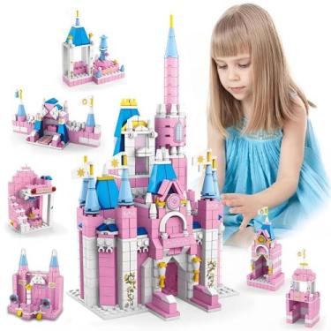 Imagem de Castelo da Princesa Encantado Bloxi 1000 Peças Blocos de Montar