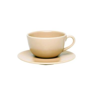 Imagem de Conjunto De Xícaras Para Chá Com Pires Em Cerâmica Unni Com 12 Peças 2