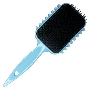 Imagem de Escova Cabelo Raquete Modeladora Definidora Fitagem Cachos - - RIKABUN