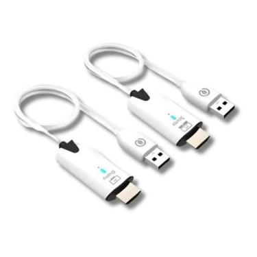 Imagem de Transmissor e Receptor HDMI Wireless Full HD 1080p 60Hz Alcance 30m Pl