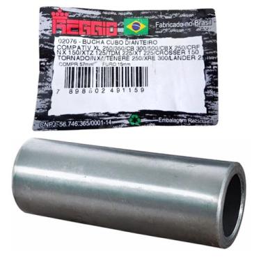 Imagem de Bucha Espaçadora Roda Dianteira Crosser 150, Xtz 125 Disco - REGGIO