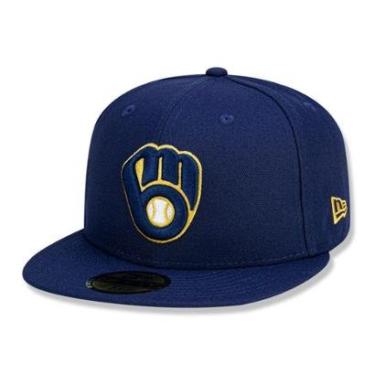Imagem de Boné New Era 59FIFTY Milwaukee Brewers MLB Fechado-Masculino