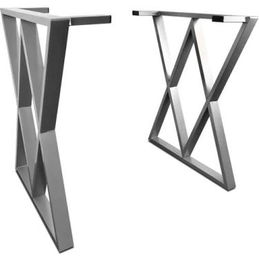 Imagem de Base De Mesa Para Tampos De Madeira Design Industrial Sveg - Loja da I