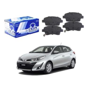 Imagem de Pastilha Freio Dianteira Yaris 1.3 1.5 2018 A 2022 - SYL