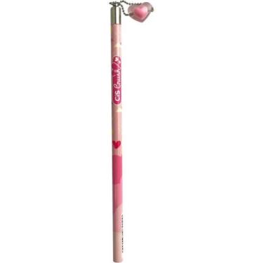 Imagem de Lapis Preto Redondo Decorado CIS CRUSH C/PINGENTE 2 MOD (S) POTE-20 - 