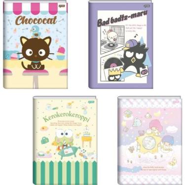 Imagem de Caderno Brochurao Capa Dura Hello KITTY e Amigos 80FLS. PCT.C/05 - Jan
