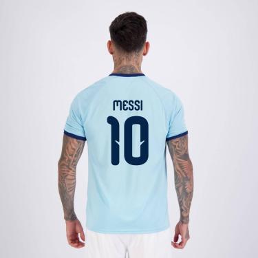 Imagem de Camisa Argentina Lines  10 Messi Masculina-Masculino