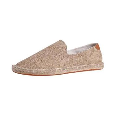 Imagem de Espadrilles Respiráveis De Lona Para Mulheres E Homens, Sapatilhas De 