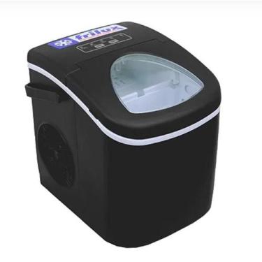 Imagem de Maquina de Gelo Portátil e Automática Frilux Preta 220V QL-12H, 220V