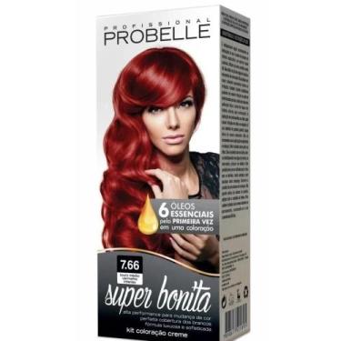 Imagem de TINTURA PROBELLE BURGUESINHA 7.66 LOURO MÉDIO VERMELHO INTENSO - Color
