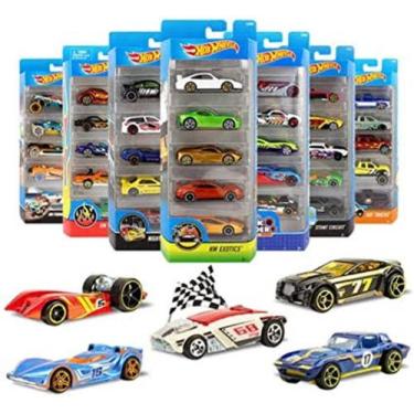 Imagem de Kit 5 carrinho da hotwheels - HOT WHEELS, Sortido