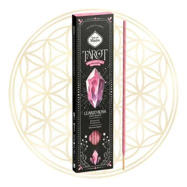 Imagem de Incenso Sagrada Madre Vareta Linha Tarot Gemas Protetoras, 1 X Quartzo
