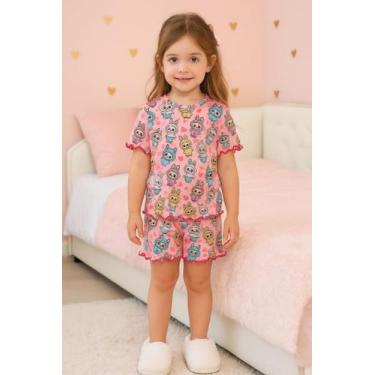 Imagem de Pijama Labubu Blogueirinha Super Conforto Verão - Dona Pijama Online, 