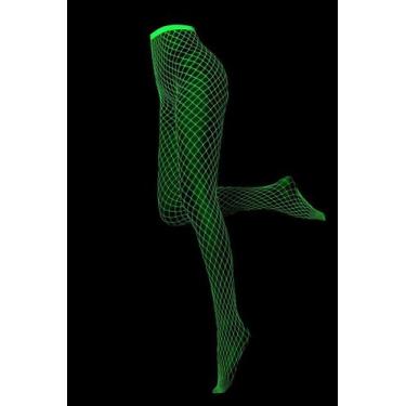 Imagem de MEIA CALÇA ARRASTÃO GLOW BRILHA NO ESCURO Y2145 - Conforto e Estilo - 