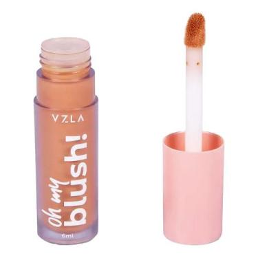 Imagem de Blush Líquido Oh My Cor 02 Peach Glow Vizzela