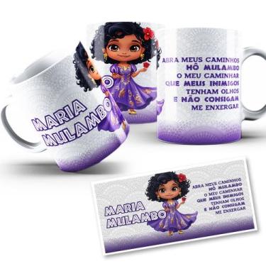 Imagem de Caneca Maria Mulambo Mirim Orixá Umbanda Candomblé 325ml - Flash