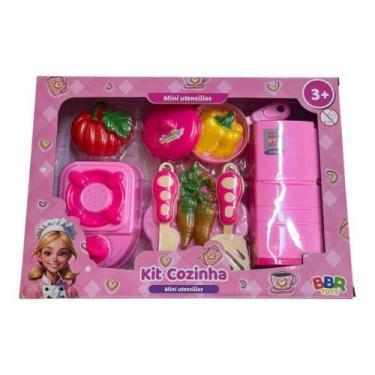 Imagem de Brinquedo Comidinha com Acessorios Geladeira - Bbr R3509