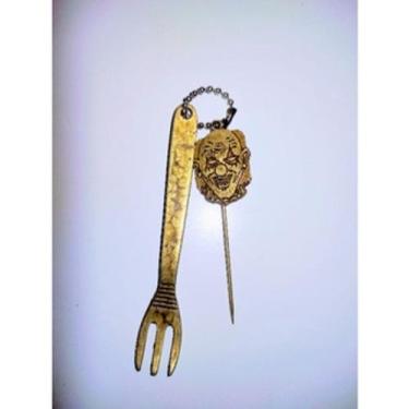 Imagem de Furador e Garfinho de Personagens Kit chaveiro  - DG, Palhaço