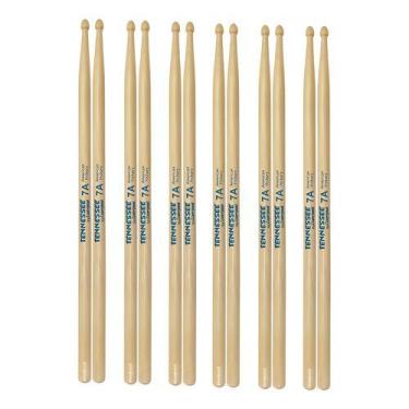 Imagem de Kit C/6 Pares Baqueta Liverpool Tennessee Hickory Tnhy 7am