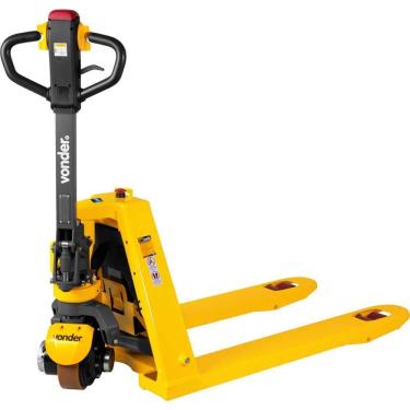 Imagem de Paleteira Elétrica PEV151LI 1,5t com Bateria Íons de Lítio 25,2V 20Ah Aço Carbono 1150x685mm Vonder