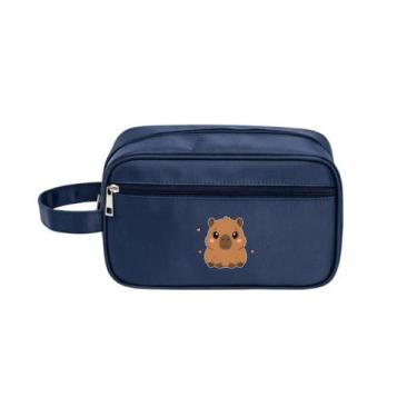 Imagem de Necessaire Bolsa de higiene Infantil Safari Menino Menina - - Mormino,