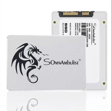 Imagem de SSD de Alta Velocidade 256 GB Unidade de estado sólido integrada SATA 