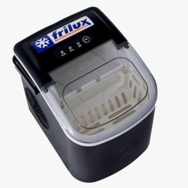 Imagem de Máquina de Gelo Portátil Frilux QL12H 12kg 1,2L Painel Digital Preto 1