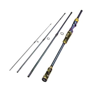 Imagem de Vara De Pesca Portátil Ultraleve De 4 Seções BAKAWA, Vara De Spinning 
