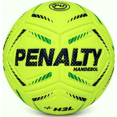Imagem de Bola Penalty Handebol H2L Ultra Fusion Alta Performance, Amarelo, Verd