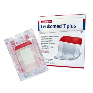 Imagem de Curativo Transparente 5 x 7,2cm Caixa Com 50 Unidades Leukomed T Plus 