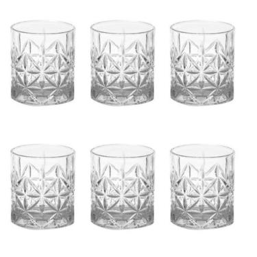 Imagem de Jogo De 6 Copos Para Whisky Moon Stone 320ml Ke Home