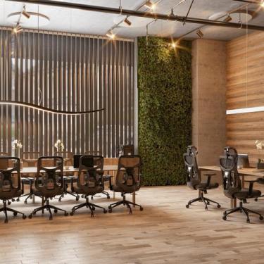 Imagem de Cadeira Office Diretor Ajustavel e Ergonomica com Nr 17 Everest - Frat