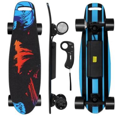 Imagem de Skate elétrico EBOSSOM ES6 SE 350W, deck de 27" e 16 km/h