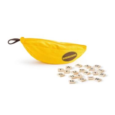 Imagem de Asmodee, Bananagrams, Jogo de Tabuleiro para Amigos, 2 a 8 jogadores, Idade 8+, Partidas de até 15 minutos