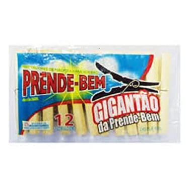 Imagem de Prendedor de Roupas em Madeira Gigantão