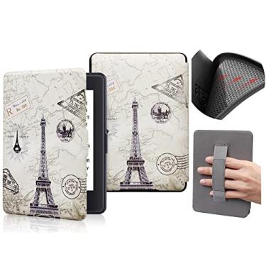 Imagem de Capa TPU de 15 polegadas para Kindle Basic com Auto Wake/Sleep e Alça de Mão - (Serve apenas para 10ª Geração 2019, Modelo J9G29R) Capa à prova d'água durável