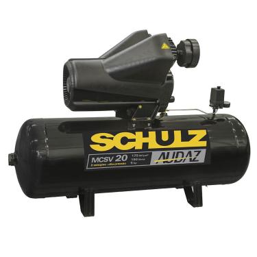 Imagem de Compressor Ar 20Pcm 150Lts Horiz Trif 5Hp Mcsv20 Audaz Schulz 92292950