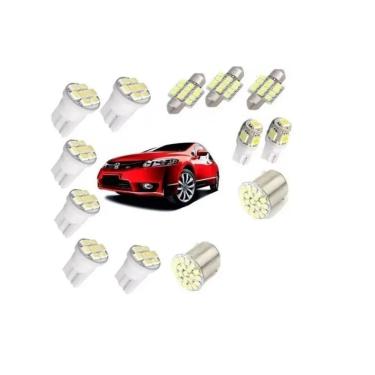 Imagem de Kit Lampadas Led Honda New Civic Sem Luz De Ré