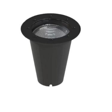 Imagem de Embutido De Solo Led 15 W 2700 K Save Nacional Jet Black